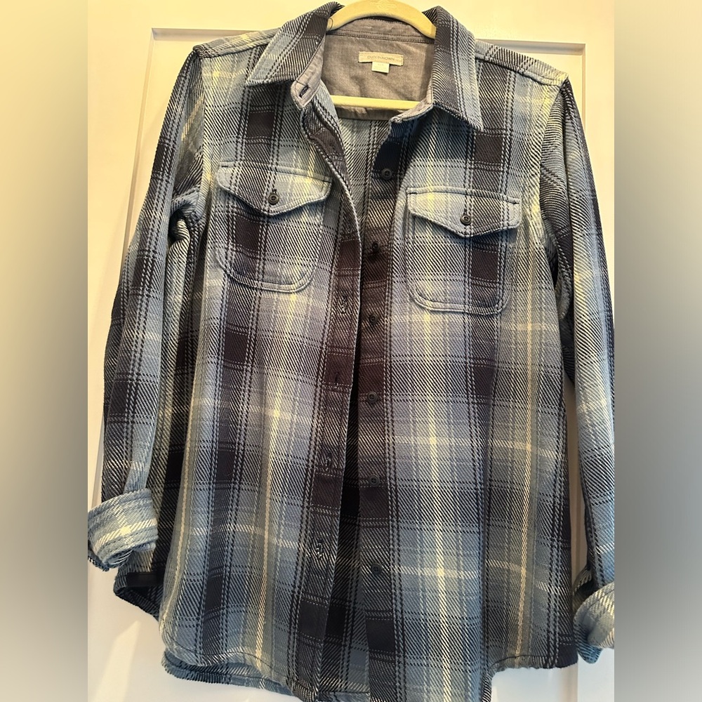 Outerknown flannel button down - XS/S women’s